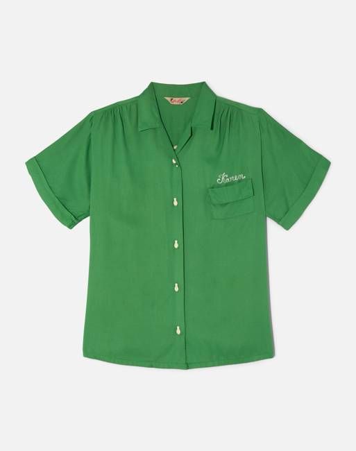 Vintage 40s Bowling Shirt - #1543
