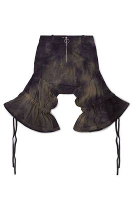 Nocturnal Drawstring Mini Skirt