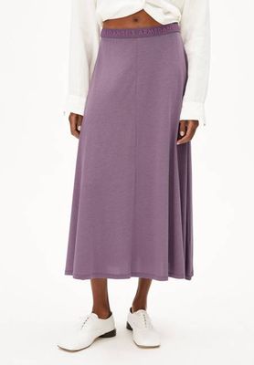 ILENIAA LARAA MIDI SKIRT | sunset sky