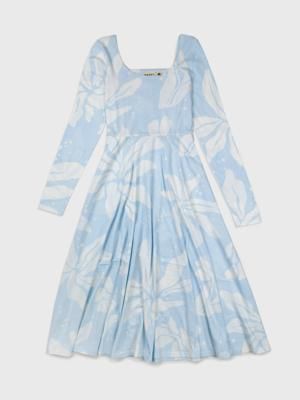 Luna Midi Dress | Naupaka Blossom