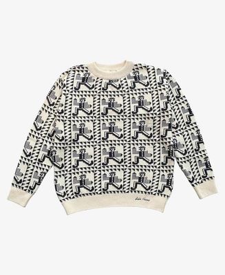 Bobo Choses Mr Pencil Jacquard Jumper