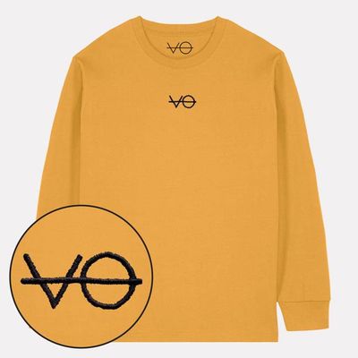 VO Embroidered Long Sleeve T-Shirt (Unisex)