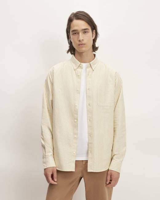 The Classic Oxford Shirt | Bone / Honey | Tall