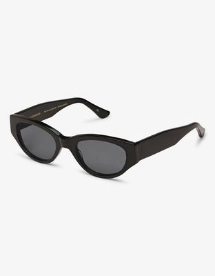 Sonnenbrille 16 - Deep Black Solid - Schwarz