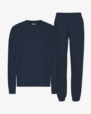 Organic Classic Sweatsuit - Navy Blue