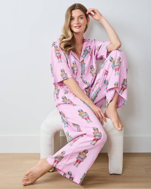 Leopard Nutcrackers - Original Fit Tall Eco Satin Wildest Dreams Set - Pink Candy Cane