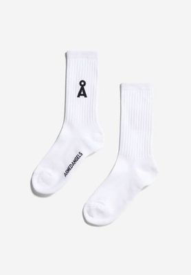 SAAMUS BOLD SOCKS | white