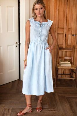 Roussillon Dress - Skywriting