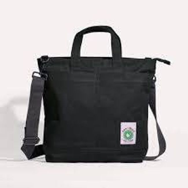 Cora + Spink Otter Sack Black Bag