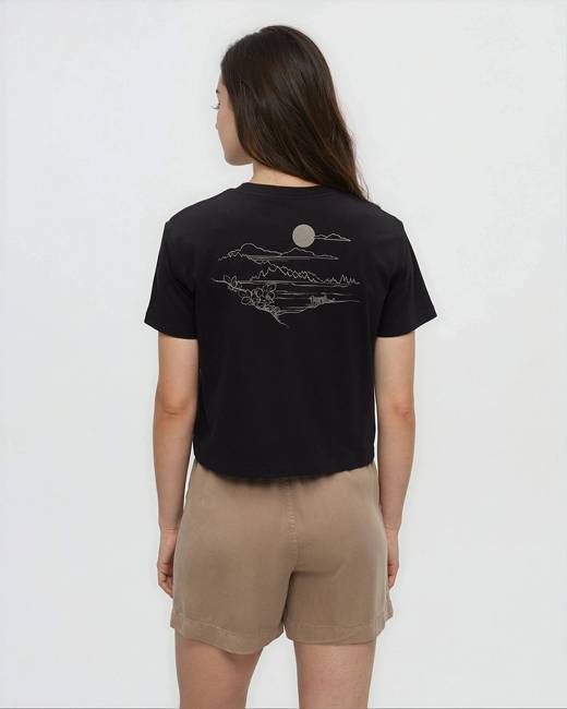 Wild Rose Lake Crop T-Shirt