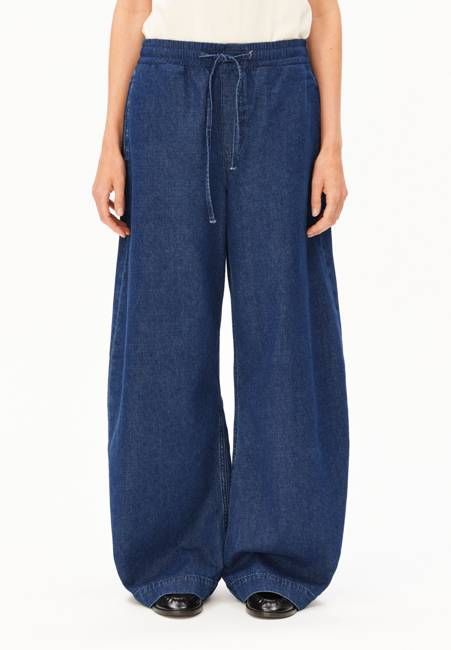 PULL-ON BARREL JEANSHOSE