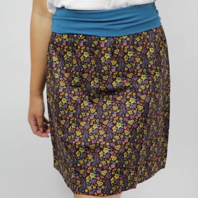 Bio Rock Freudian Sommergarten braun / petrol - kaufen