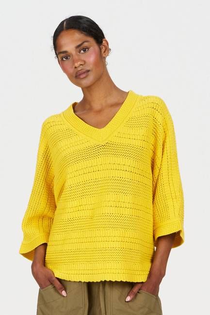 COLADA Organic Cotton Tee - Yellow