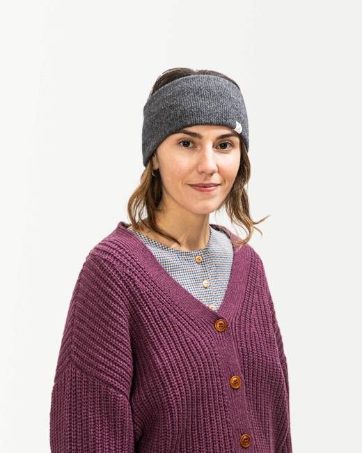 Knitted Headband graphite