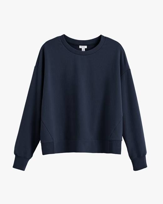 Fleece Cropped Sweatshirt
