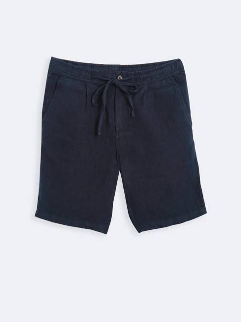 Linen Shorts Ilha Navy