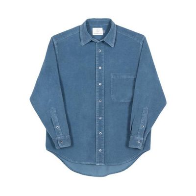 Corduroy Shirt- French Indigo