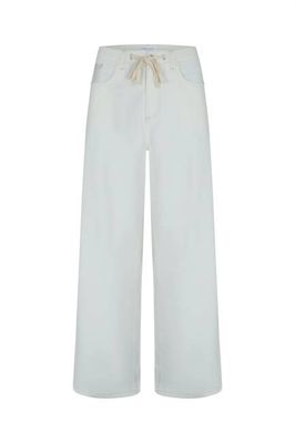 Blake Low Rise Jean in Herringbone Ecru