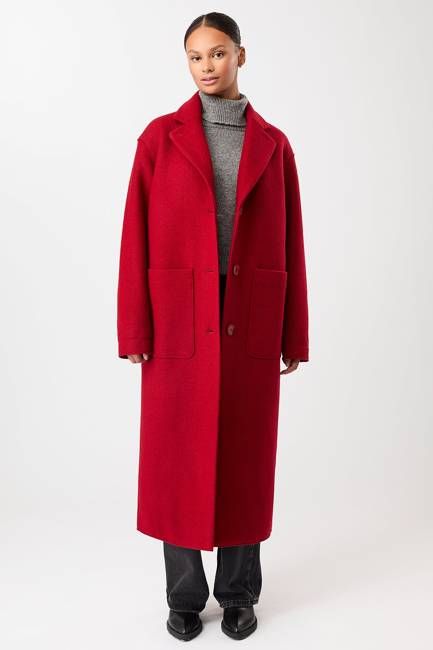 Coat Carran II  (Dark Poppy)