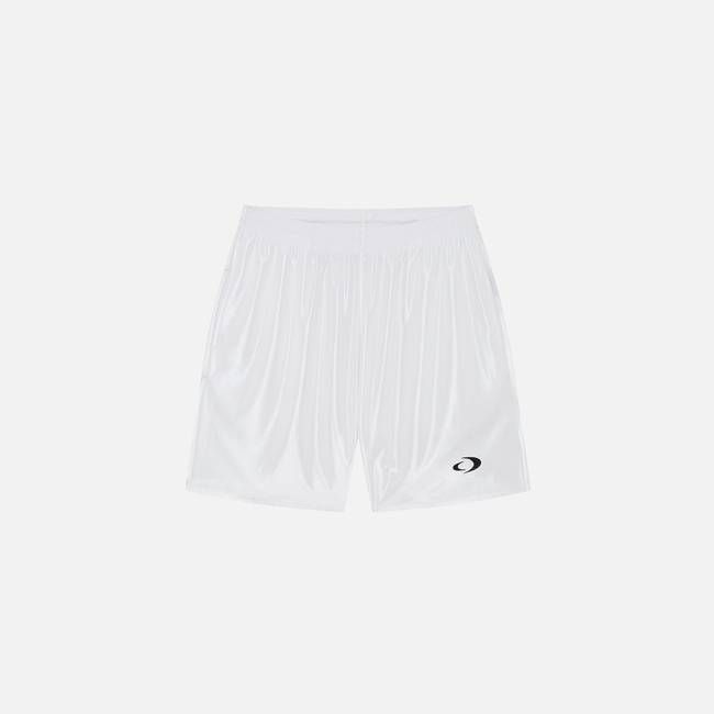 CB Emblem White Shorts