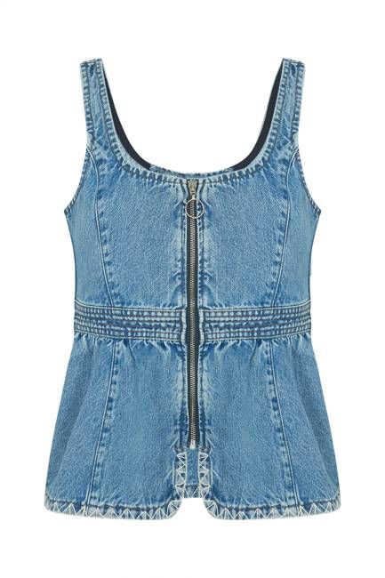 Sasha Corset Top In Malibu