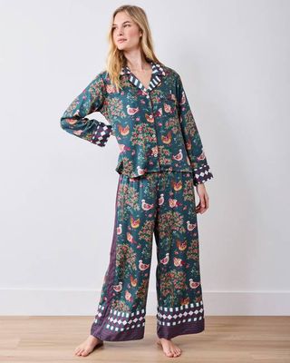 Hen House - Petite Eco Satin Rittenhouse Set - Navy