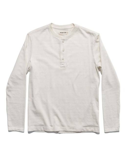 The Heavy Bag Henley in Natural