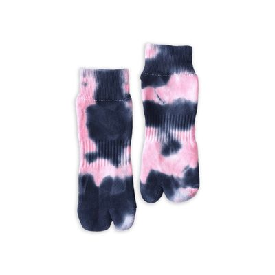 NODAL Tabi Socks – Tie-Dye Pink