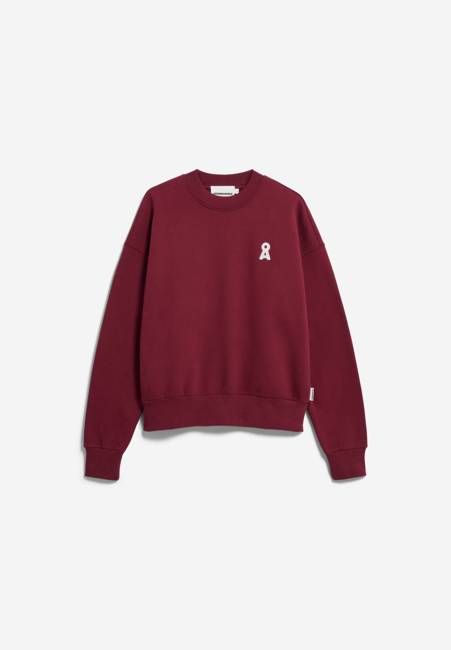 ICONIC Å ALIZAA SWEAT | velvet red