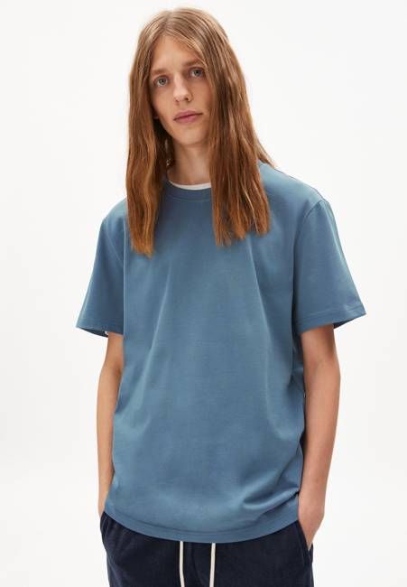 MAARKOS T-SHIRT | blue steel