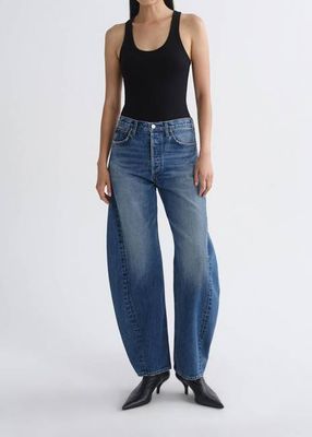 Luna High Rise Pieced Taper in Logical