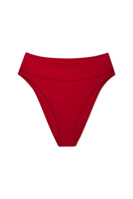 High Kick Brief in Scarlet