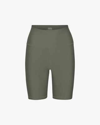 Active Bike Shorts - Dusty Olive