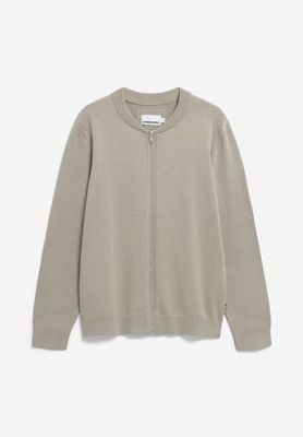 AGAAMON STRICKJACKE | hellgrau