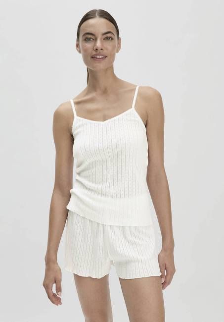 Spaghetti Top Fitted PURE COTTON made of pure organic cotton