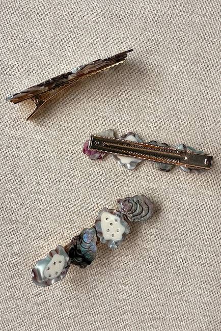 Winona Irene Oyster Shell Hair Clip