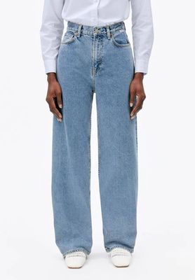 ENIJAA WEITE JEANS MIT HOHER TAILLE | horizon