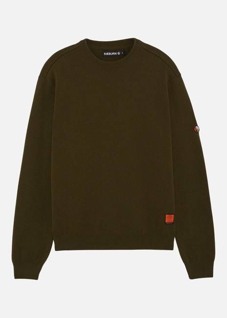 SI MILANO KNIT CREW OLIVE