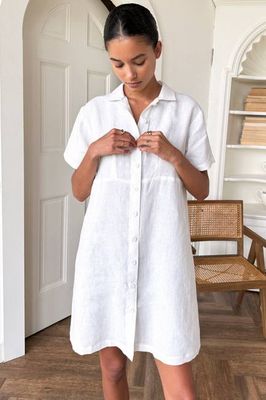 Potter's Shirtdress - White