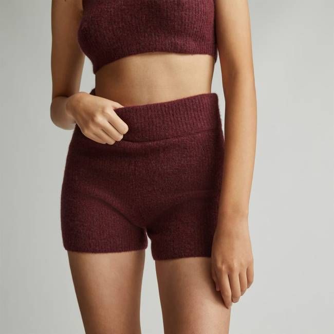 The Cozy-Stretch Short | Brandy