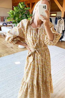 Rakel Long Dress - June Calico
