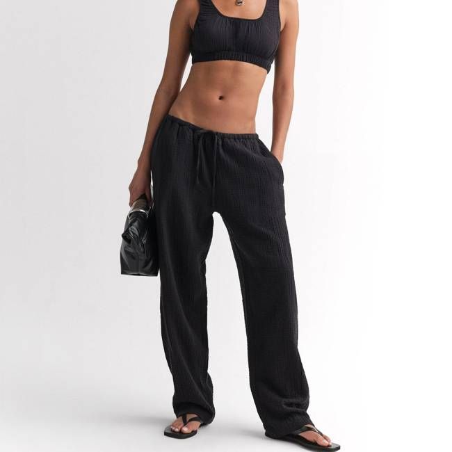 Organic Gauze Essential Pant