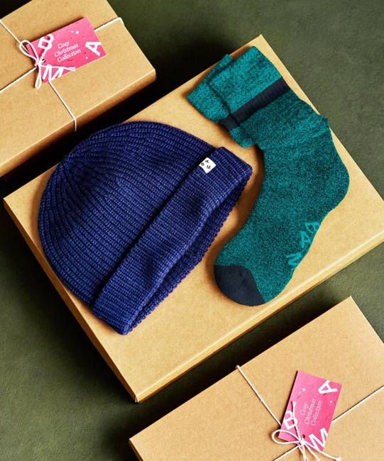 Men's Winter Warmer Gift Set - (Beanie & Walking Sock)