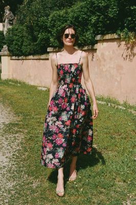 The Nile Dress | Cosmos Floral