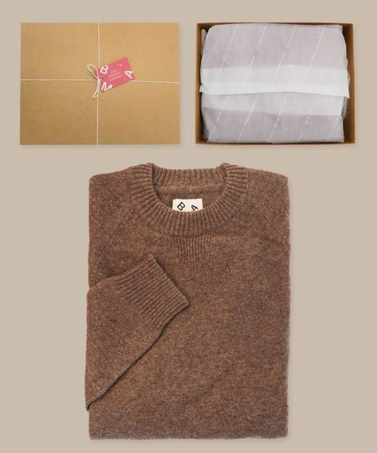 Mens Knit Crew & Gift Set