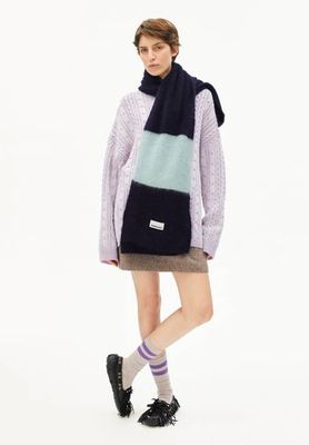 SAABE STRIPED UN-WASTED | night sky-polar green