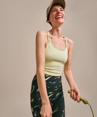 Mallea Cross Back Crop Top