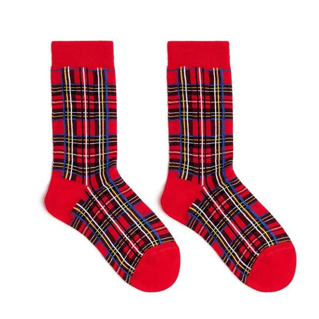 Great British Children's Socks - Classic Tartan