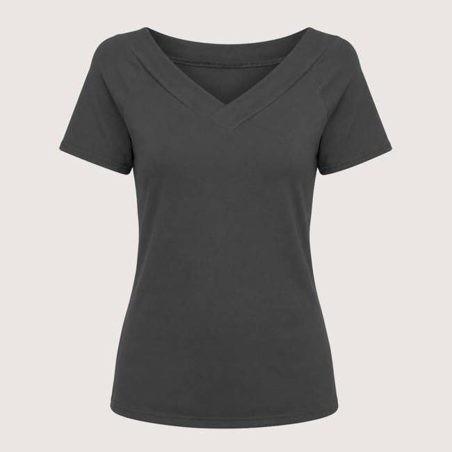 Bio T-Shirt Due anthrazit (grau)