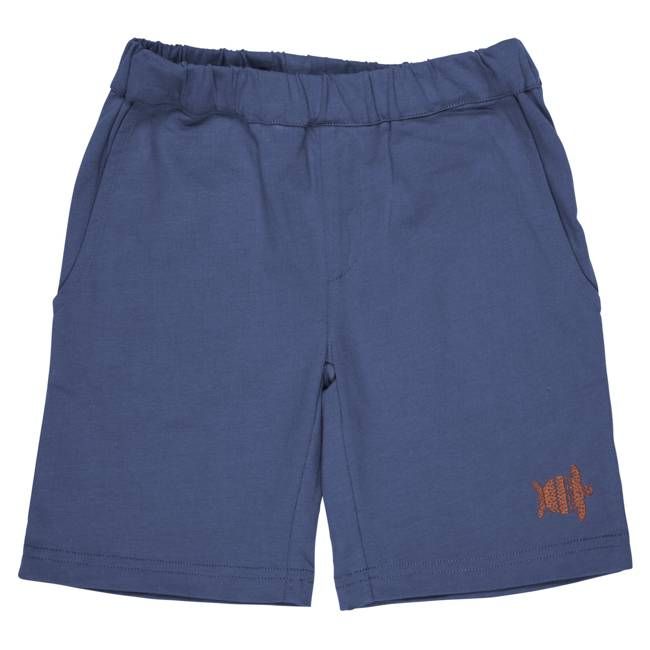 Pull-On Jersey Shorts - Indigo